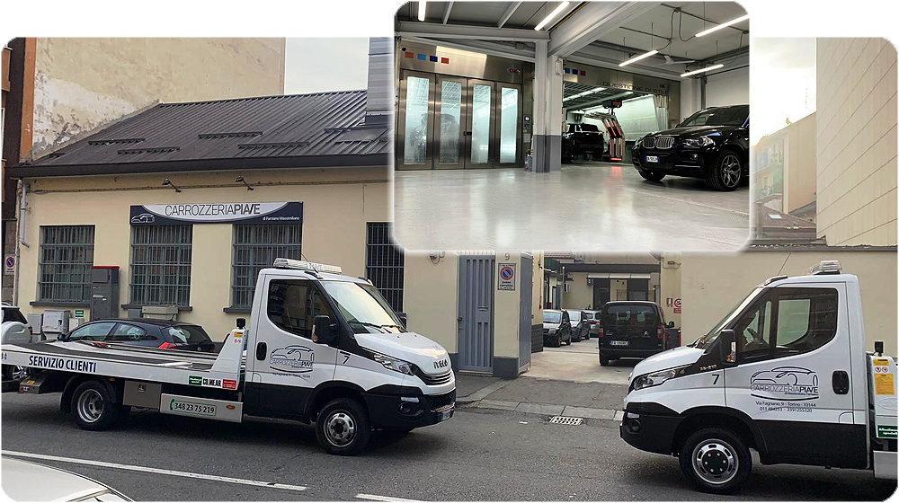 Immagini carrozzeria interno ed esterno